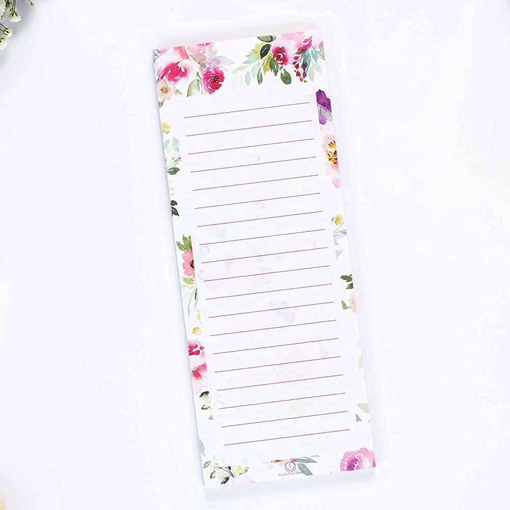 Custom Print Paper Magnetic Grocery List Memo Notes Pad Pocket Sticky Reminder Notepad