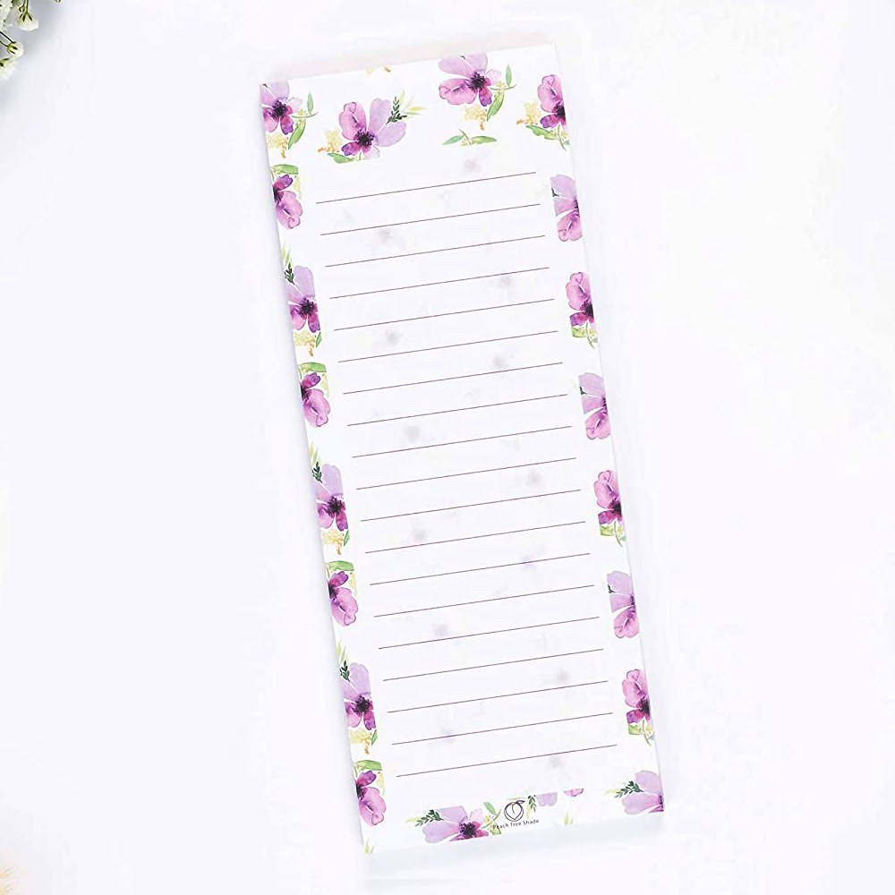 Custom Print Paper Magnetic Grocery List Memo Notes Pad Pocket Sticky Reminder Notepad