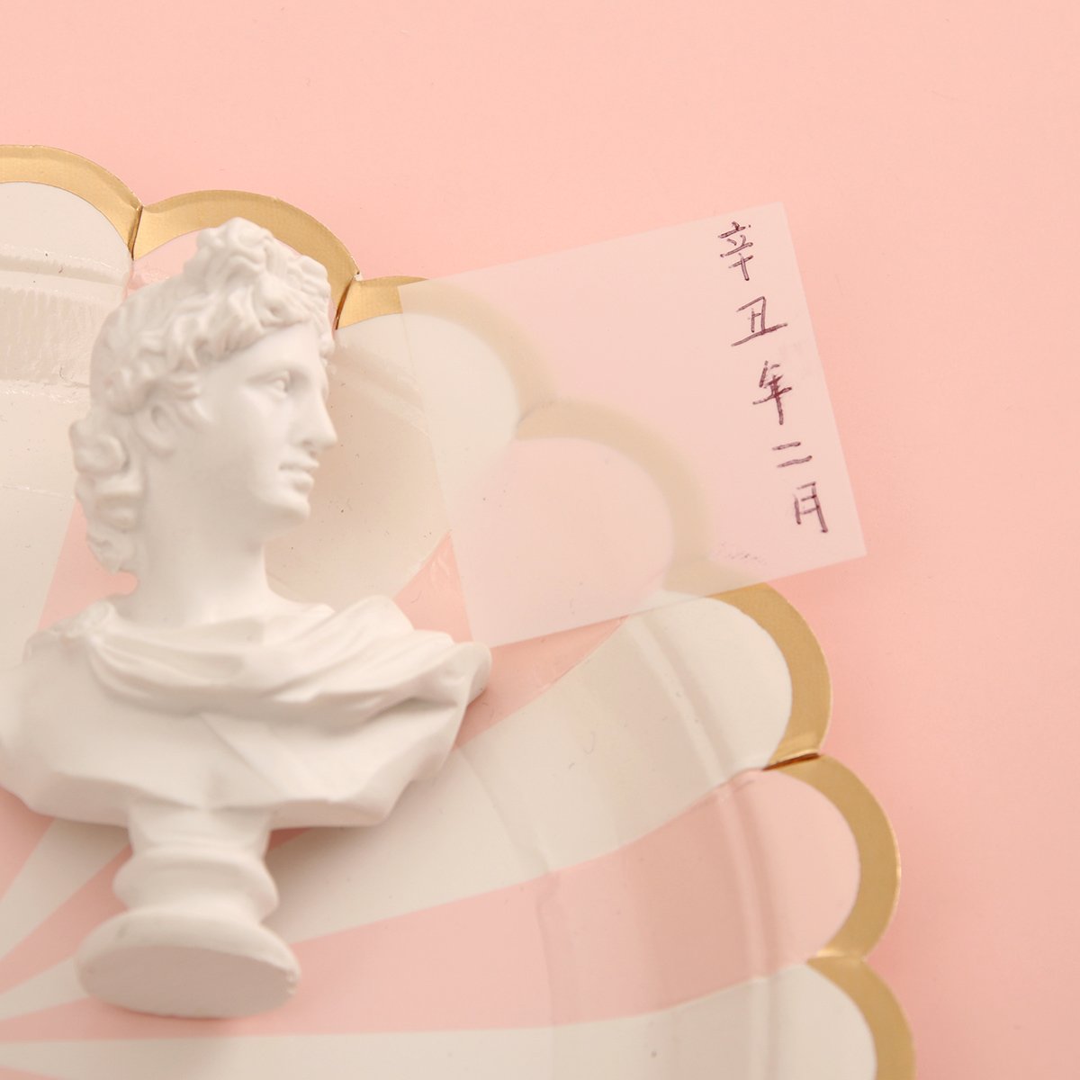 Transparent Sticky Notes White Self-Adhesive Stationery Memo Pads School Supplies Notepad