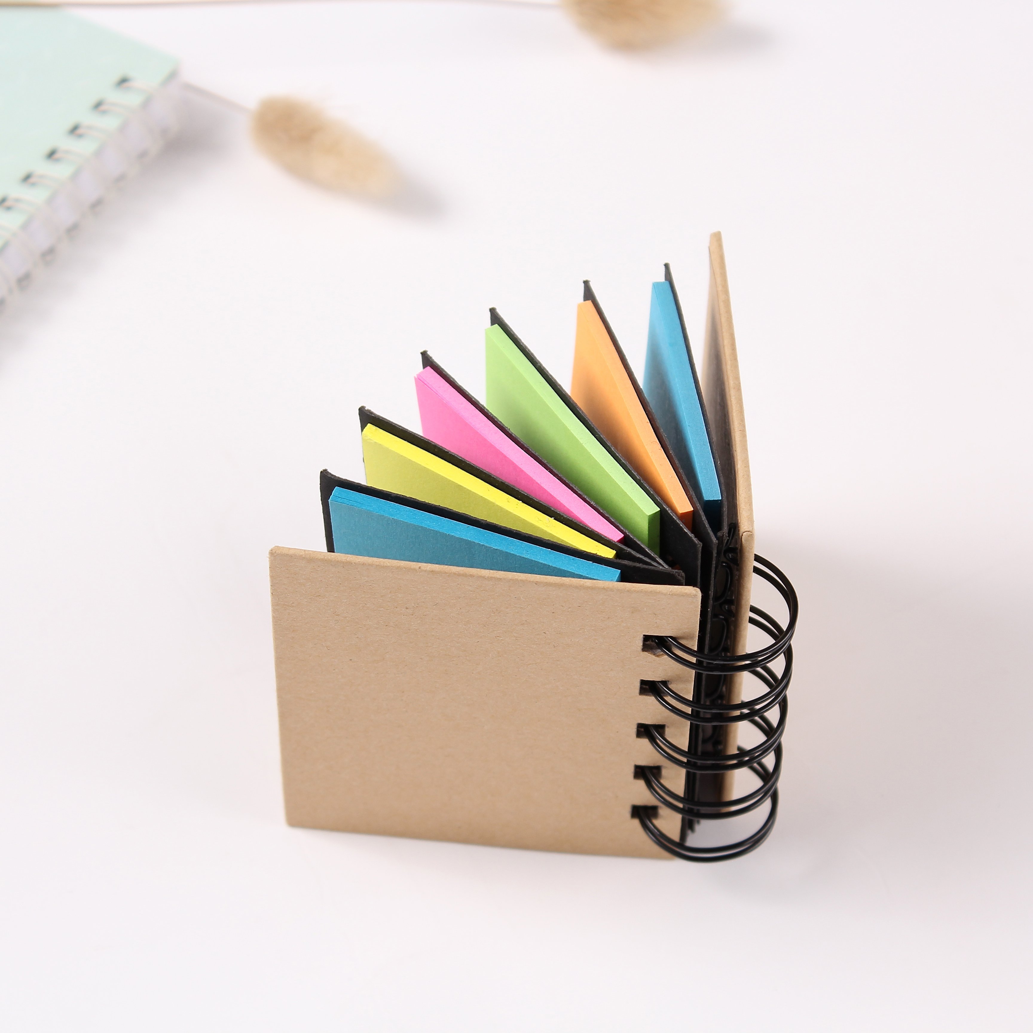 Sticky Notes Notebooks Colored Page Markers Bundle Set