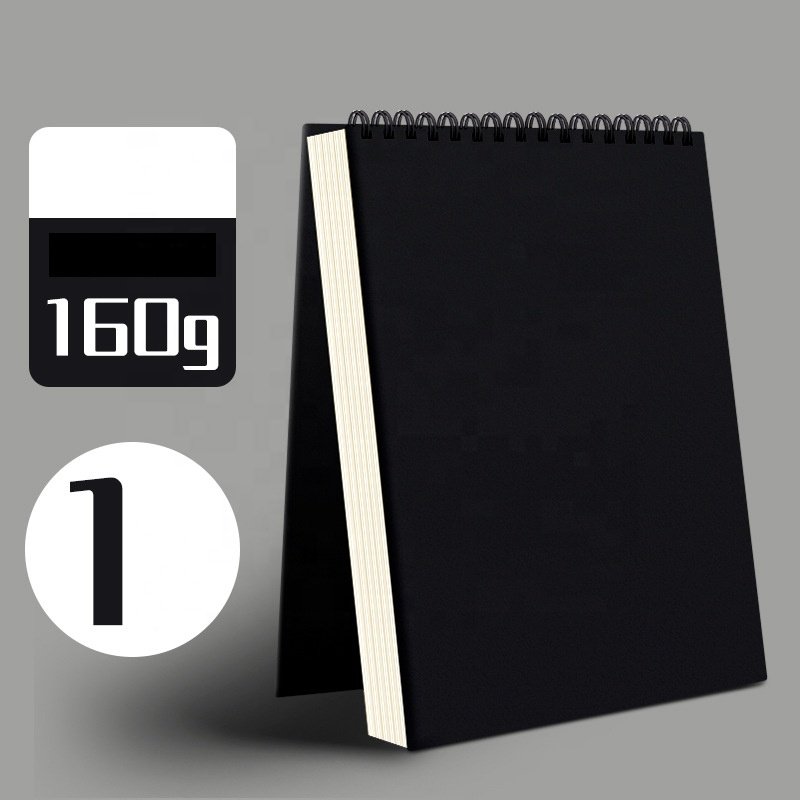 Custom Paper Memo Pad Sketchbook Spiral Bound Sketch Pad Sheets Ideal For Drawing Painting Sticky Notes Pad