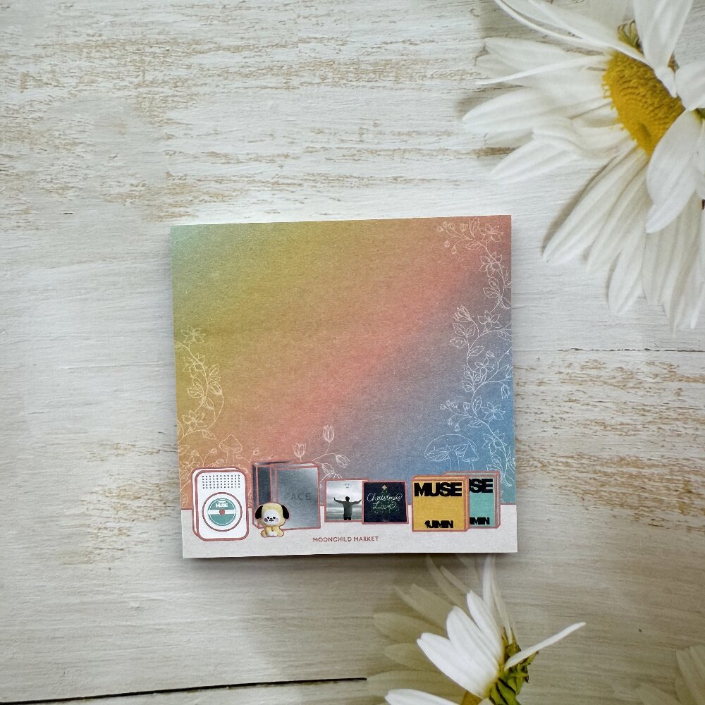 Custom stationery 3x3 inches paper sticky notes colorful sticky note pad custom notepad sticky school supply stationery