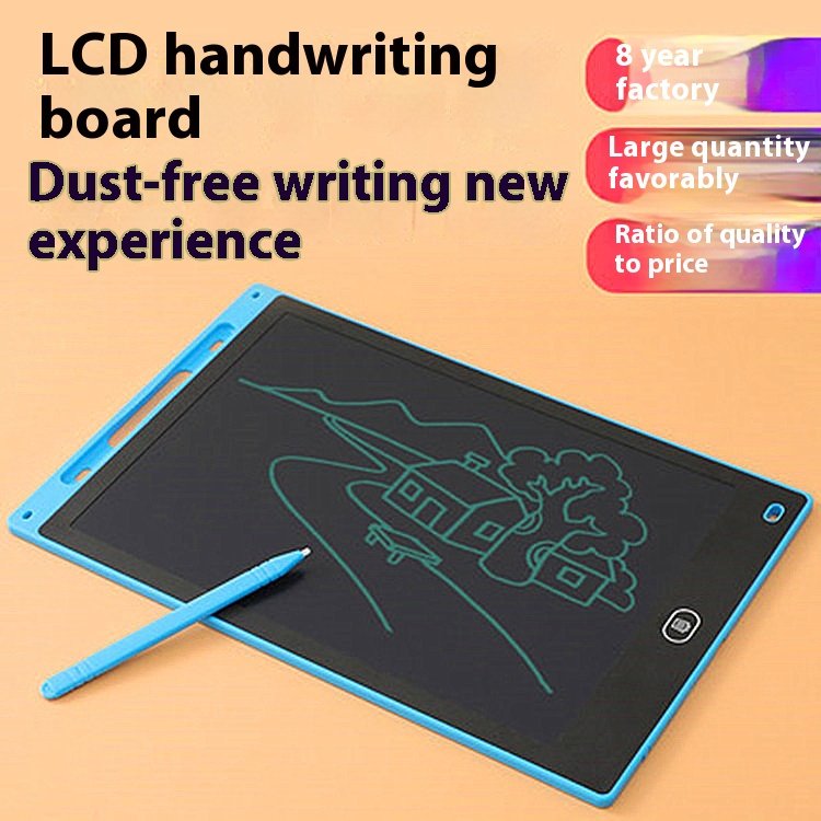 ABLE notepad 12 inch LCD handwriting board single color drawing board Custom stationery lcd writing pad 12 inch
