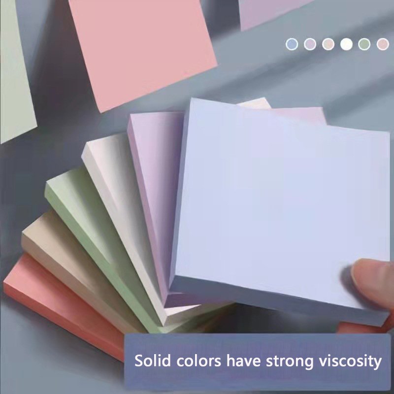 Customized Notebook Sticky Notes Self-Adhesive Colored Sticker Bookmark Notepad Memo Pad With Pen Set Logo Printing