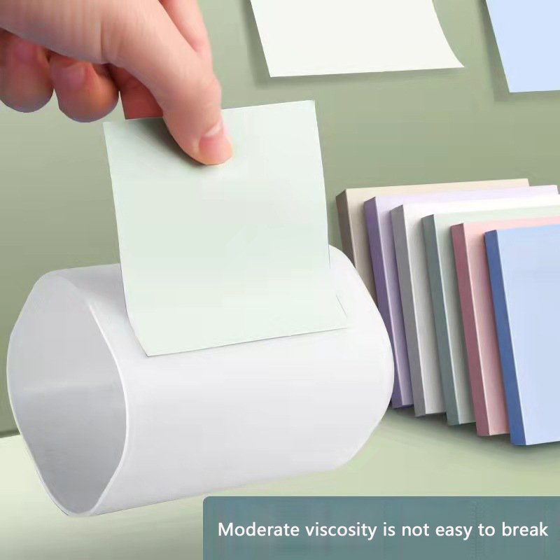 Customized Notebook Sticky Notes Self-Adhesive Colored Sticker Bookmark Notepad Memo Pad With Pen Set Logo Printing