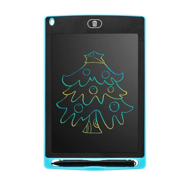 New 8.5" 10" inch digital electronic drawing boards dual colorful screen lcd writing tablet memo erasable drawing pad for kids