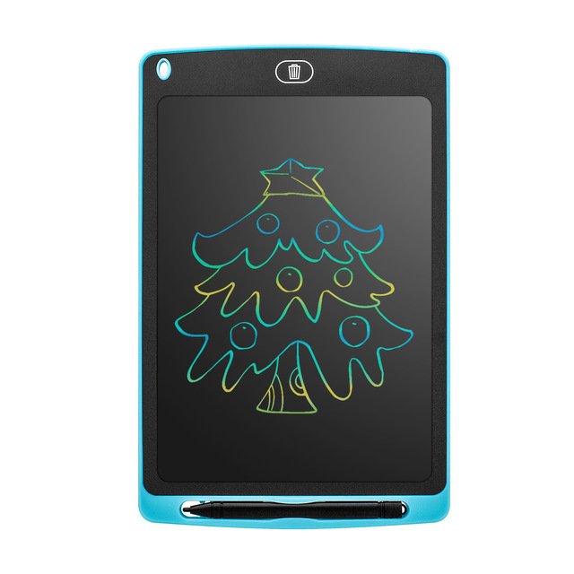 New 8.5" 10" inch digital electronic drawing boards dual colorful screen lcd writing tablet memo erasable drawing pad for kids