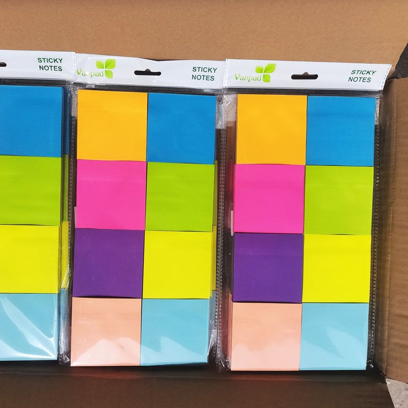 sell like hot cakes new style sticky notes 3x3 inches iridescent office supplies school supplies reusable customizable