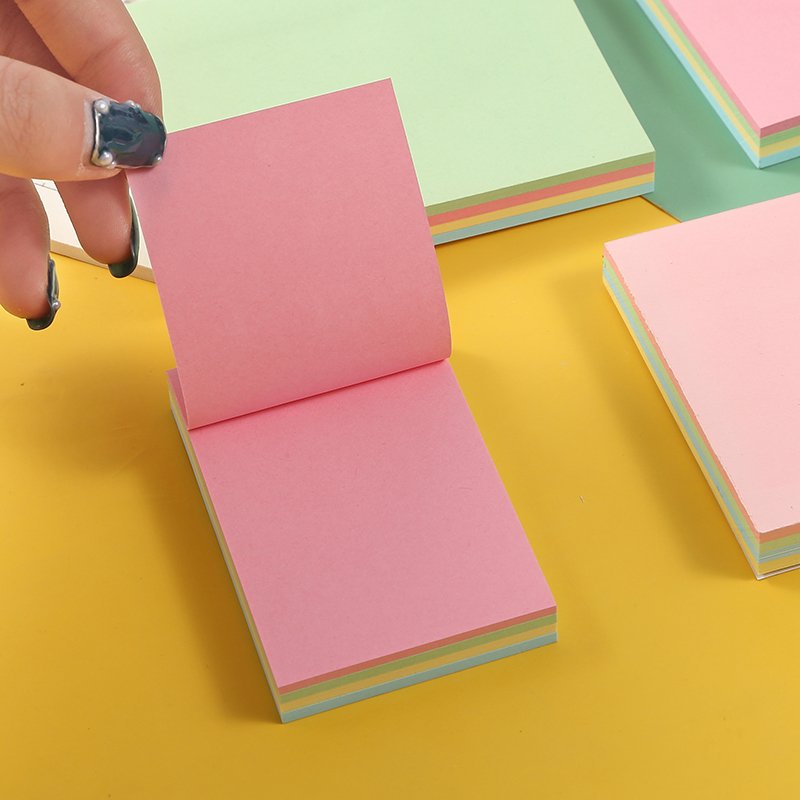 3*3inch Hotsales Office Note Pad School colorful Memo Pad Custom Wholesale Sticky Notes