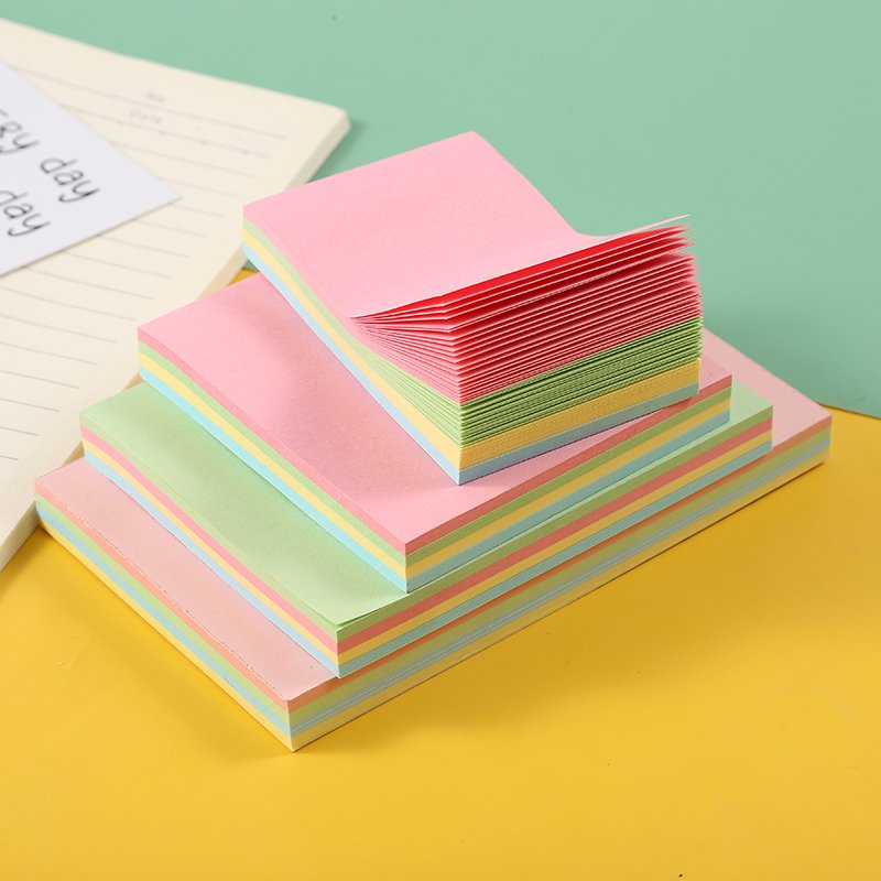3*3inch Hotsales Office Note Pad School colorful Memo Pad Custom Wholesale Sticky Notes