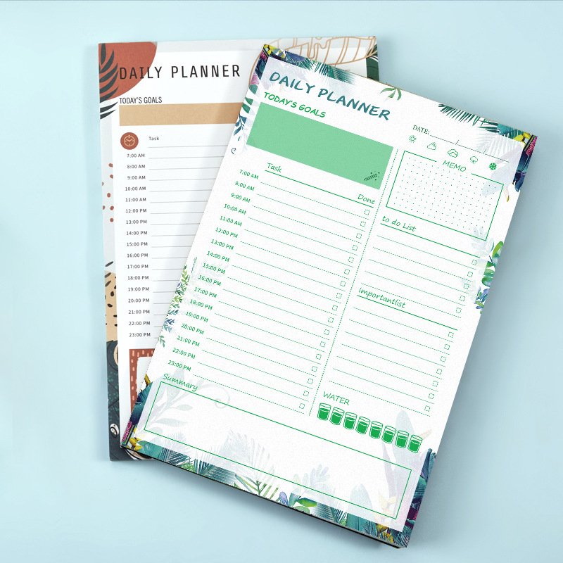 High Quality Cheap Custom Personalized Printing Tear-off Calendar Notepad Personalized Notepads To Do List Memo Note pad