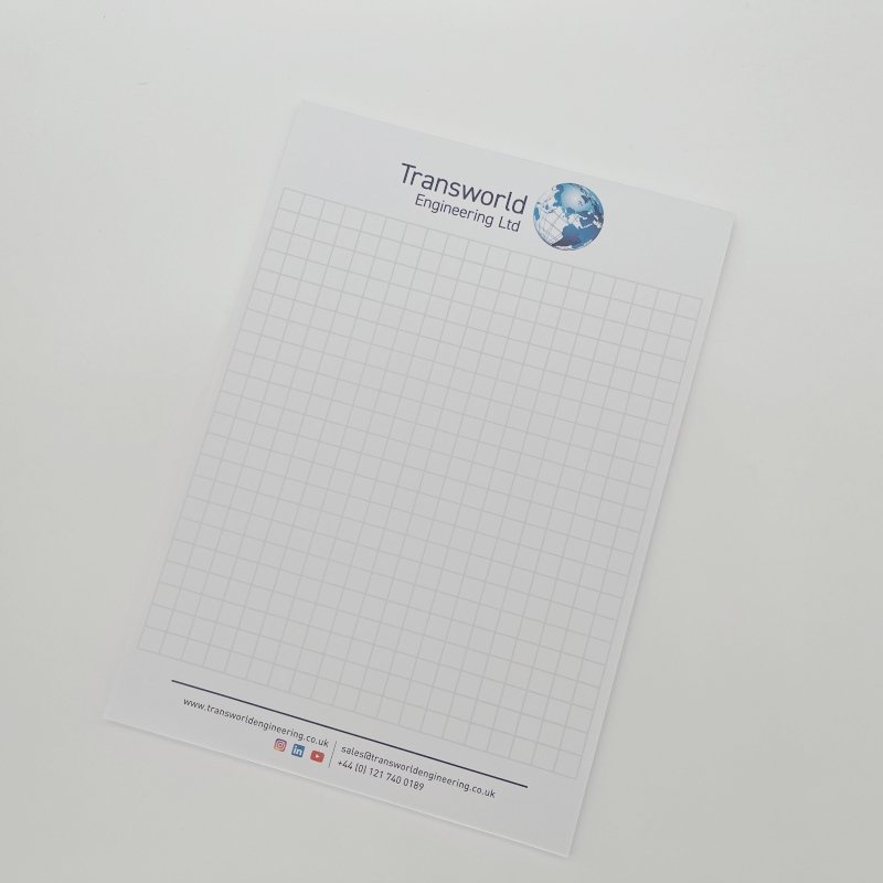 High Quality Promotional Used A4 A5 Size Memo Notepads Custom Printing Stationery Paper Writing Notedpad