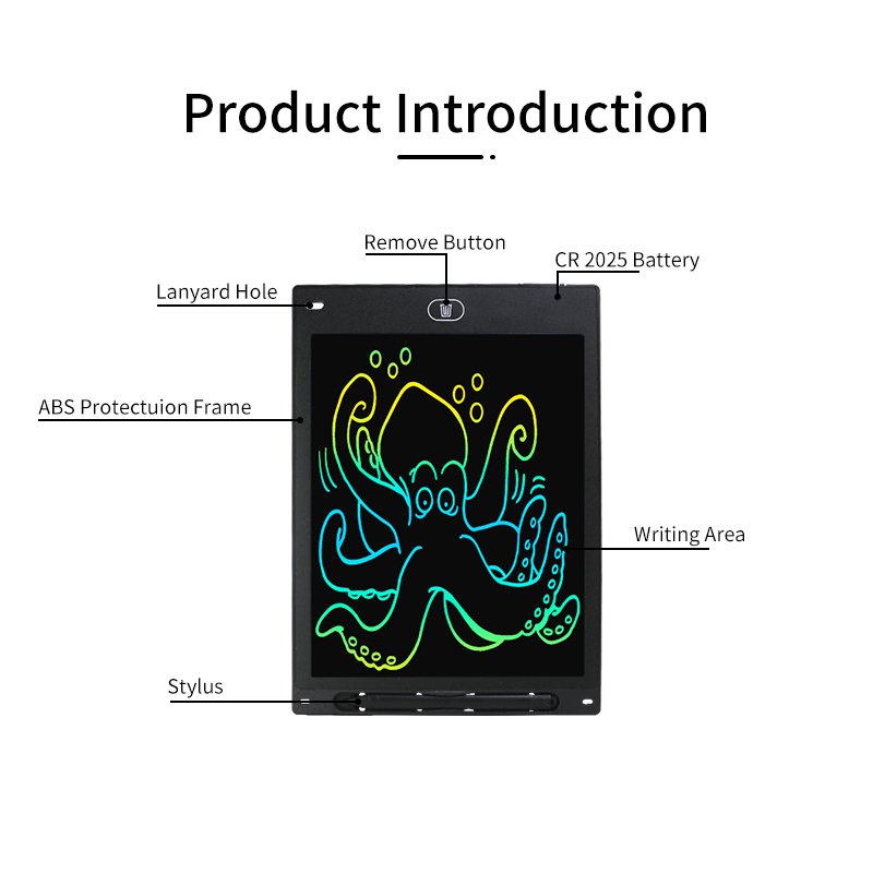 Drawing Toys Graphic Tablet Memo Pads Professional Drawing Tablet Multi-color Screen 8.5 Inch Lcd Writing Tablet