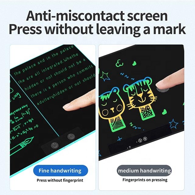 LCD Writing Tablet 15 Inch Handwriting Paper Dual Screen Drawing Tablet Gift for Kids and Adults at Home School and Office