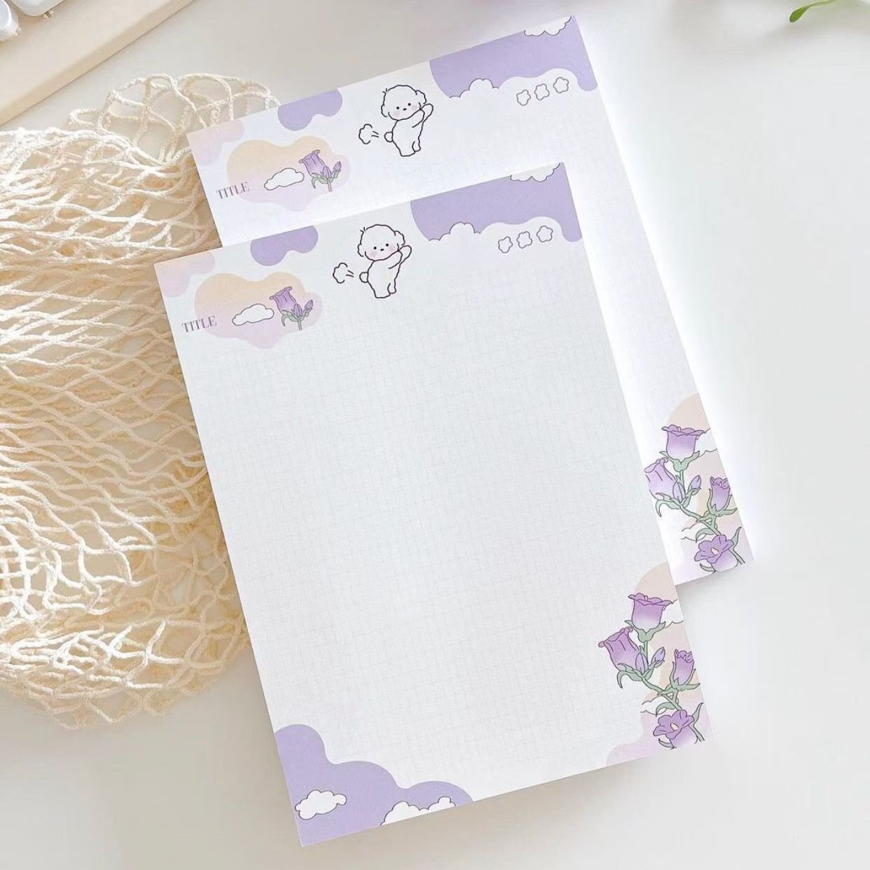 Weekly planner bulk office custom printed mini note pads notepad set with logo
