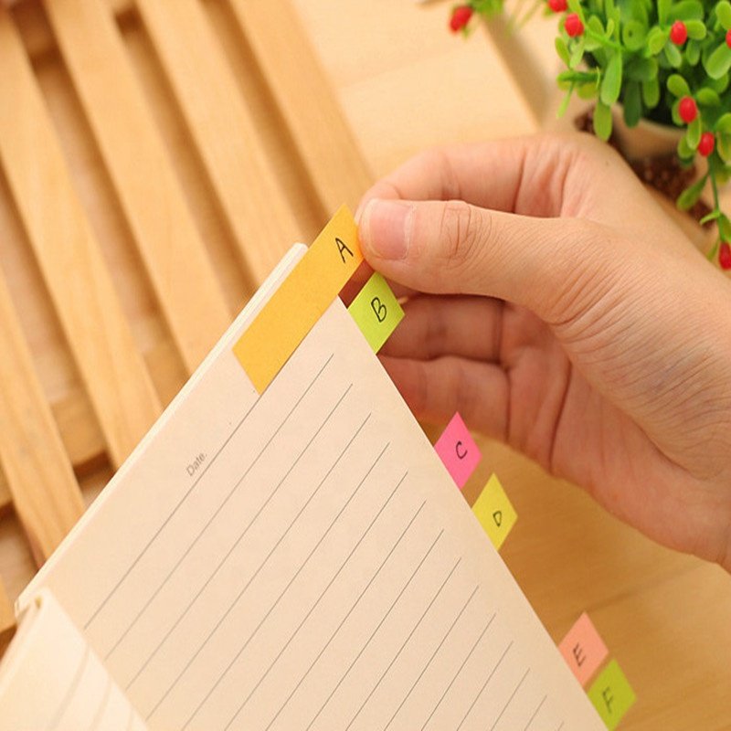Self Adhesive Sticky Notes Bookmark Memo Pad