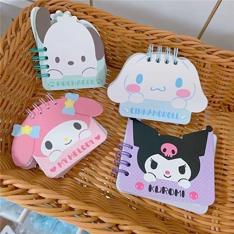 Wholesale cheap A5 spiral bound paper cover kawaii pocket notebook customizednote note book