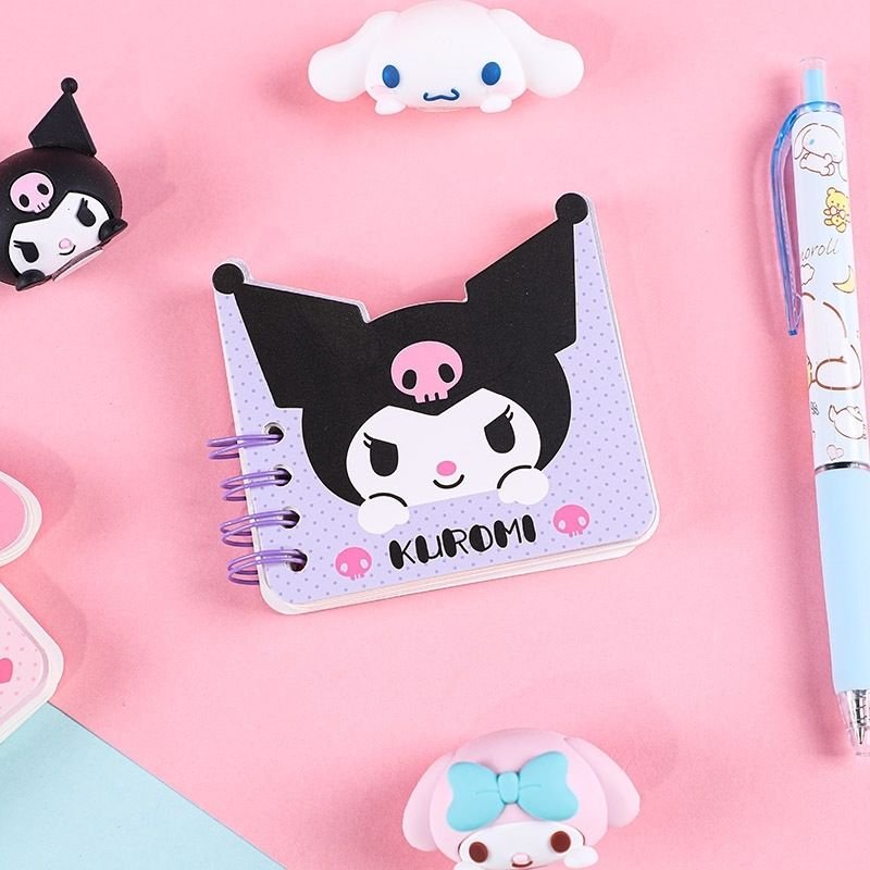Wholesale cheap A5 spiral bound paper cover kawaii pocket notebook customizednote note book