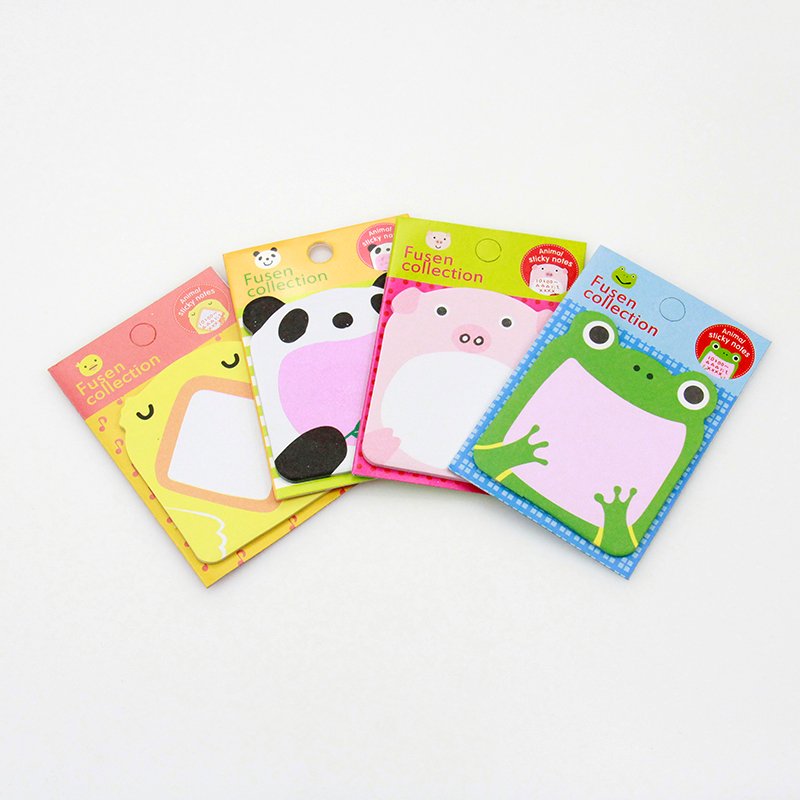 Hot sale classmates memo mini note pad promotion Animal/cartoon memo pad