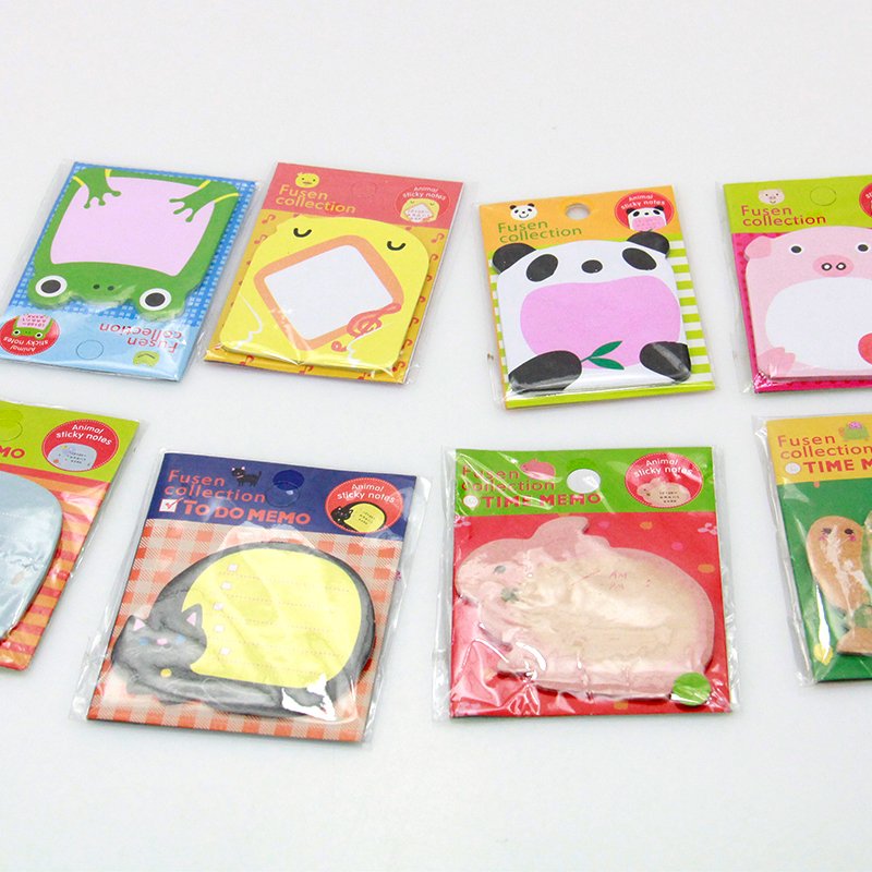 Hot sale classmates memo mini note pad promotion Animal/cartoon memo pad