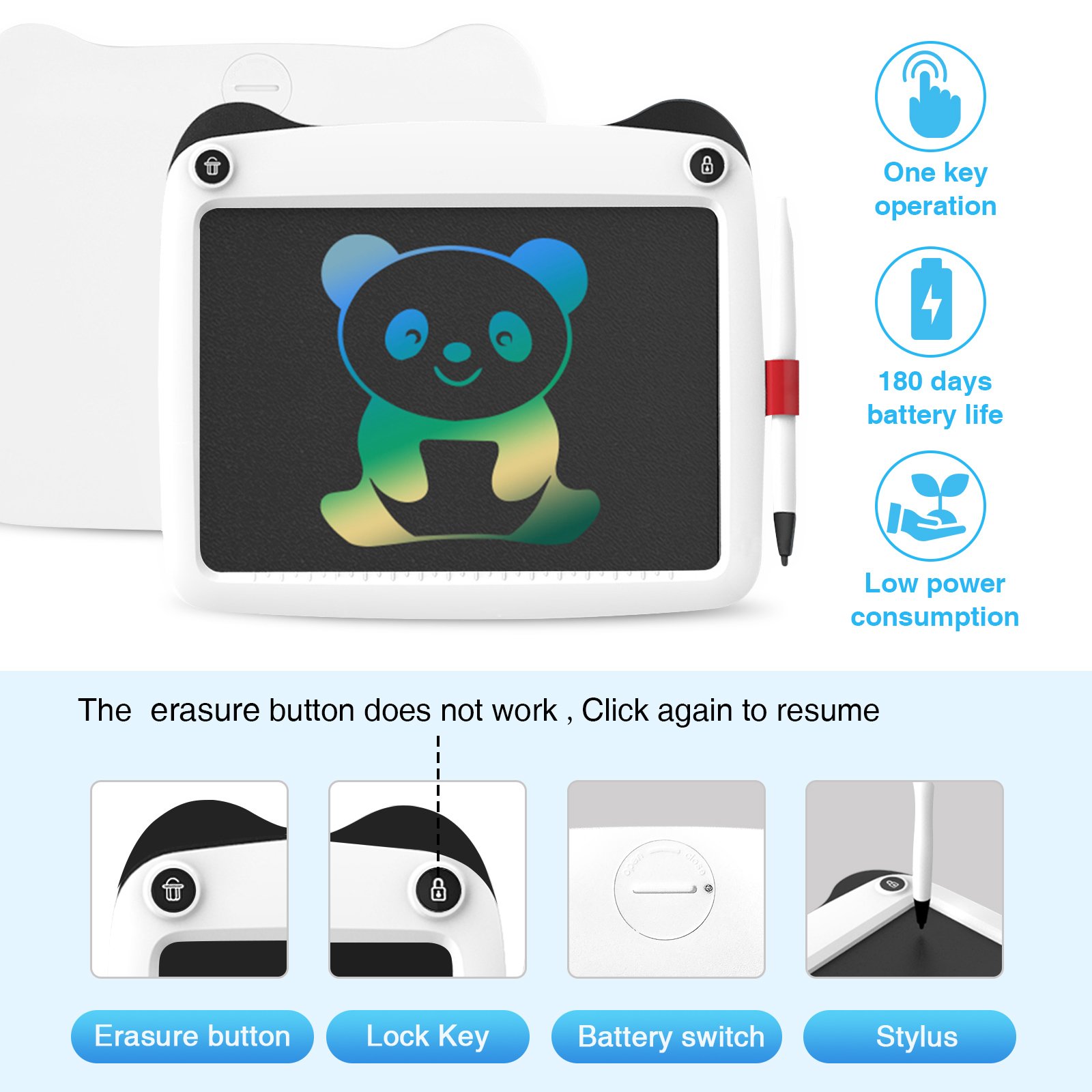OEM ODM Notepads Anak-anak Nook Small Return Tableta Adults Gift Escritura Luminous Lap Writing Notebook And Smart Pen Set