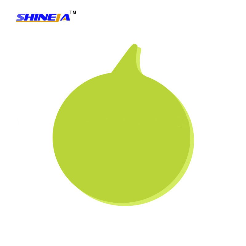 Promotional custom die-cut shaped colorful memo pad style sticky notes