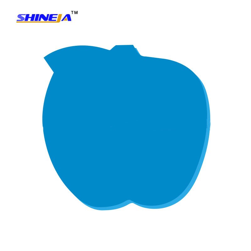 Promotional custom die-cut shaped colorful memo pad style sticky notes