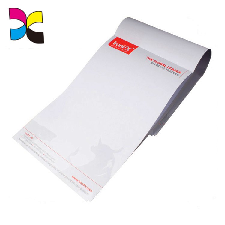 Upside Glue Feature Personalised A4 A5 Size Customized Memo Pad