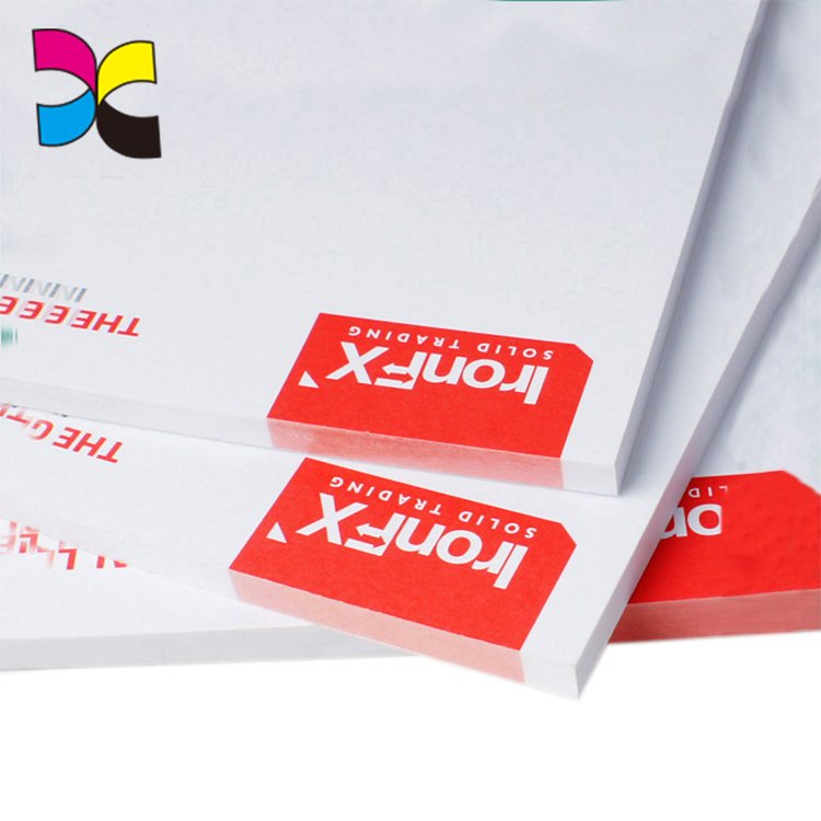 Upside Glue Feature Personalised A4 A5 Size Customized Memo Pad