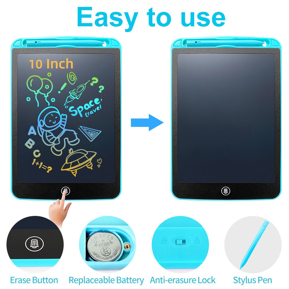 Customizable logo digital writing colour screen graffiti board lcd writing tablet for kids drawing writing tablet