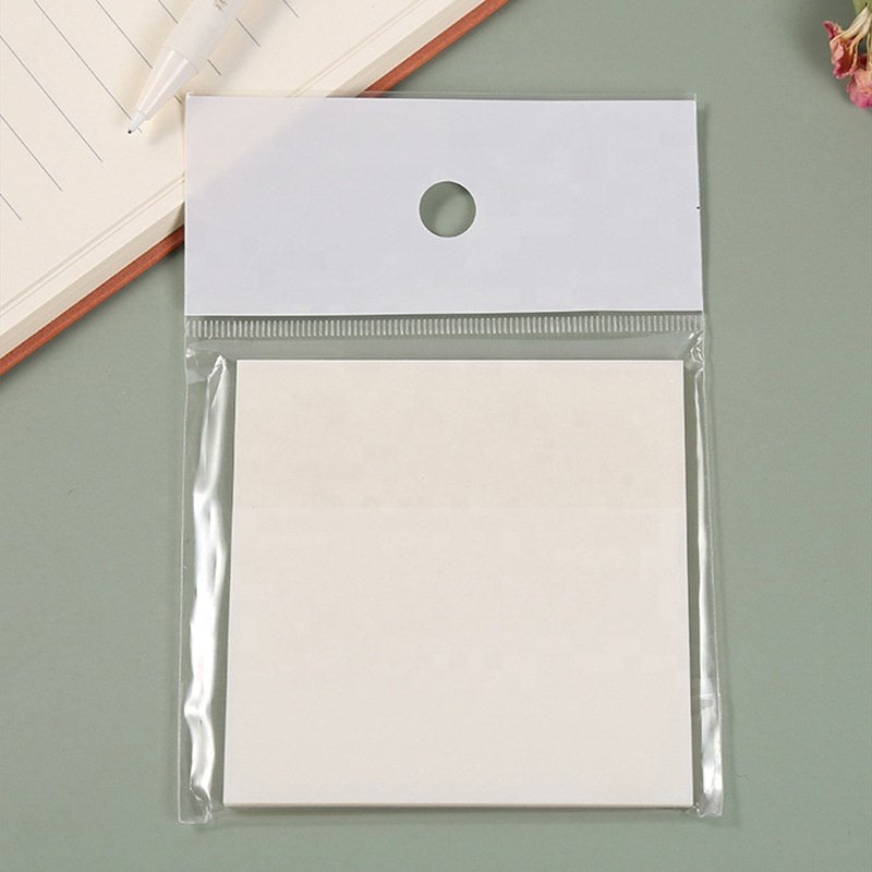Creative Transparent Scratchpad Word Notepad Memo Pad Paper PET Sticky Notes