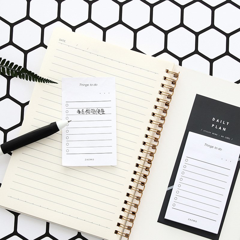 Art Building Block Stick Notes Memo Pads Convenience Stickers Creative City Night Post Notes
