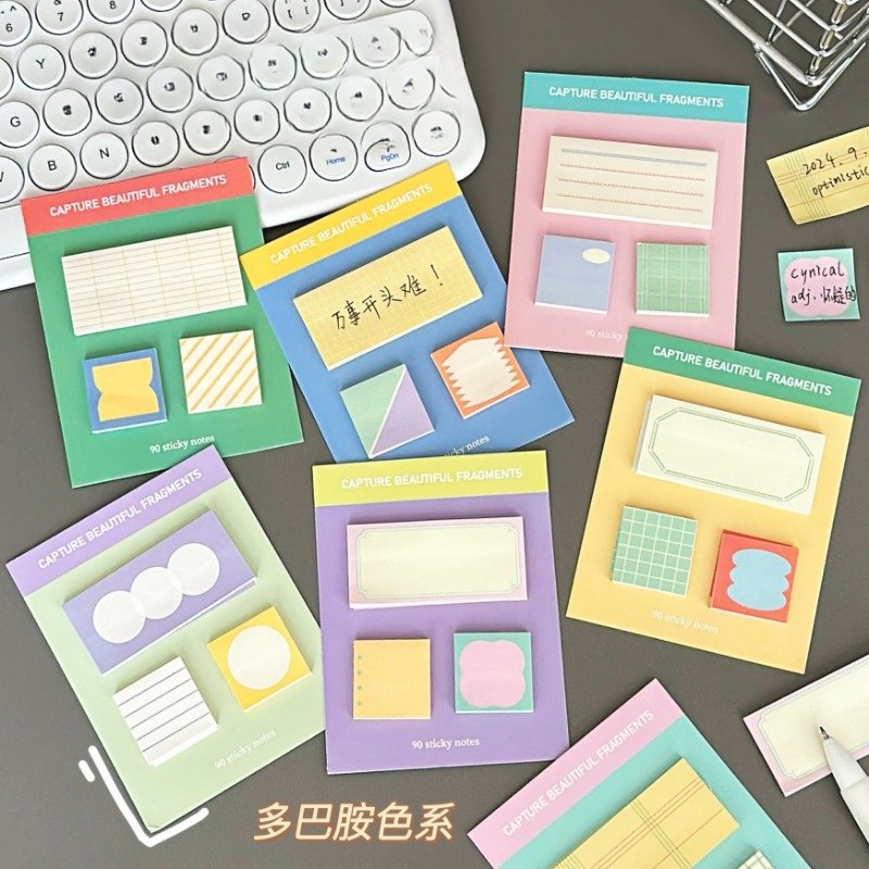 Korean Cartoon Mini Memo Pad Kawaii Stationery Memo Pad Promotion Memo Pads 90 Sheets