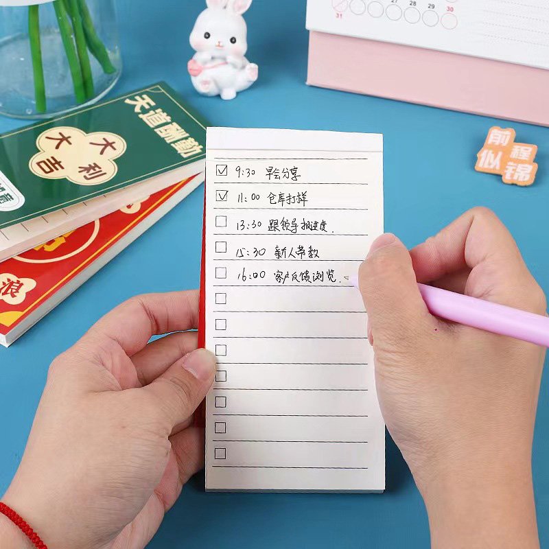Factory price, customizable sticky notes, office and study supplies, portable sticky notes that can be torn or not pasted