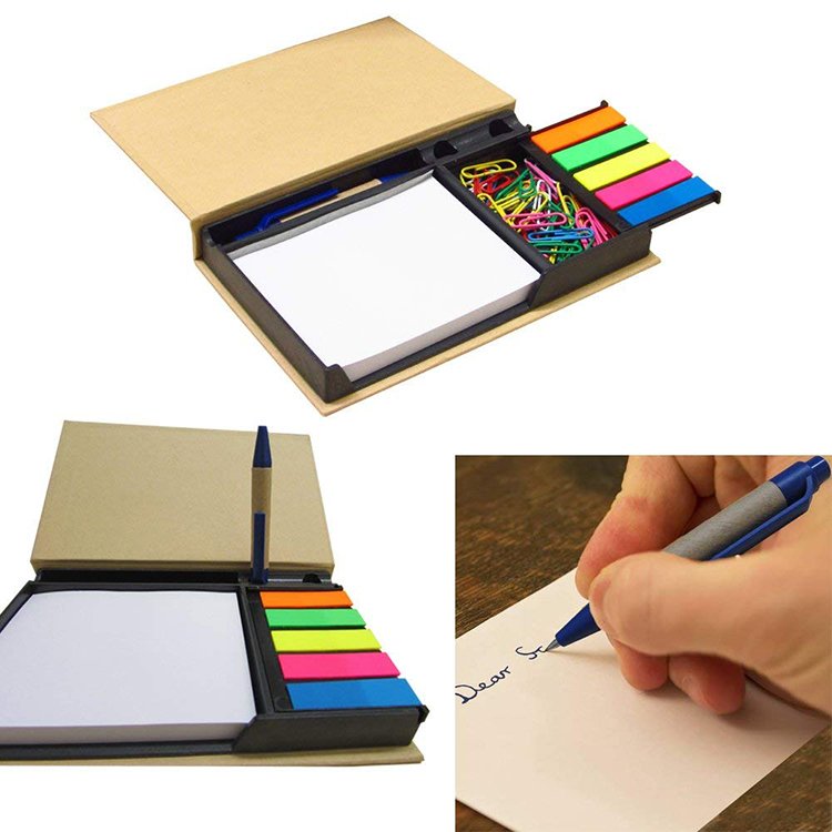 Hot sale fashionable design colorful customized memo pad sticky note set