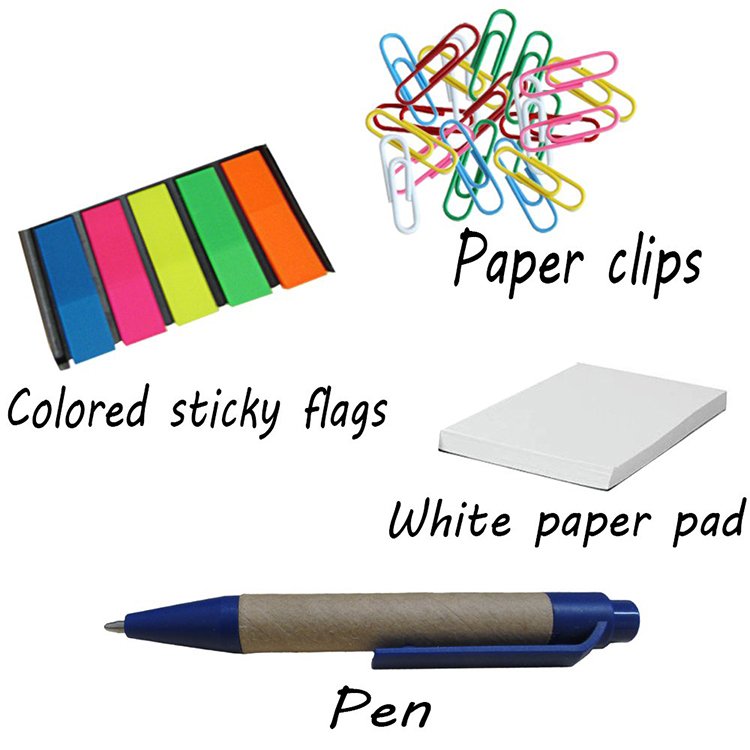 Hot sale fashionable design colorful customized memo pad sticky note set
