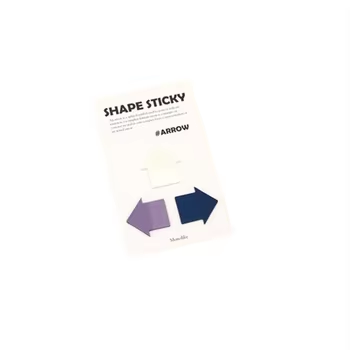 8pcs 4.8*2.87in Neat Edged Moderate Viscosity Creative Design Handwritten Account Note Paper Memo Pad school supplies