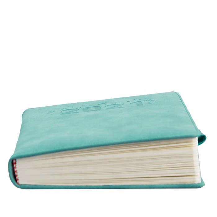 24 Hours Custom Offset Printing Thick Leather A5 Lined Journal Notebook With Pen