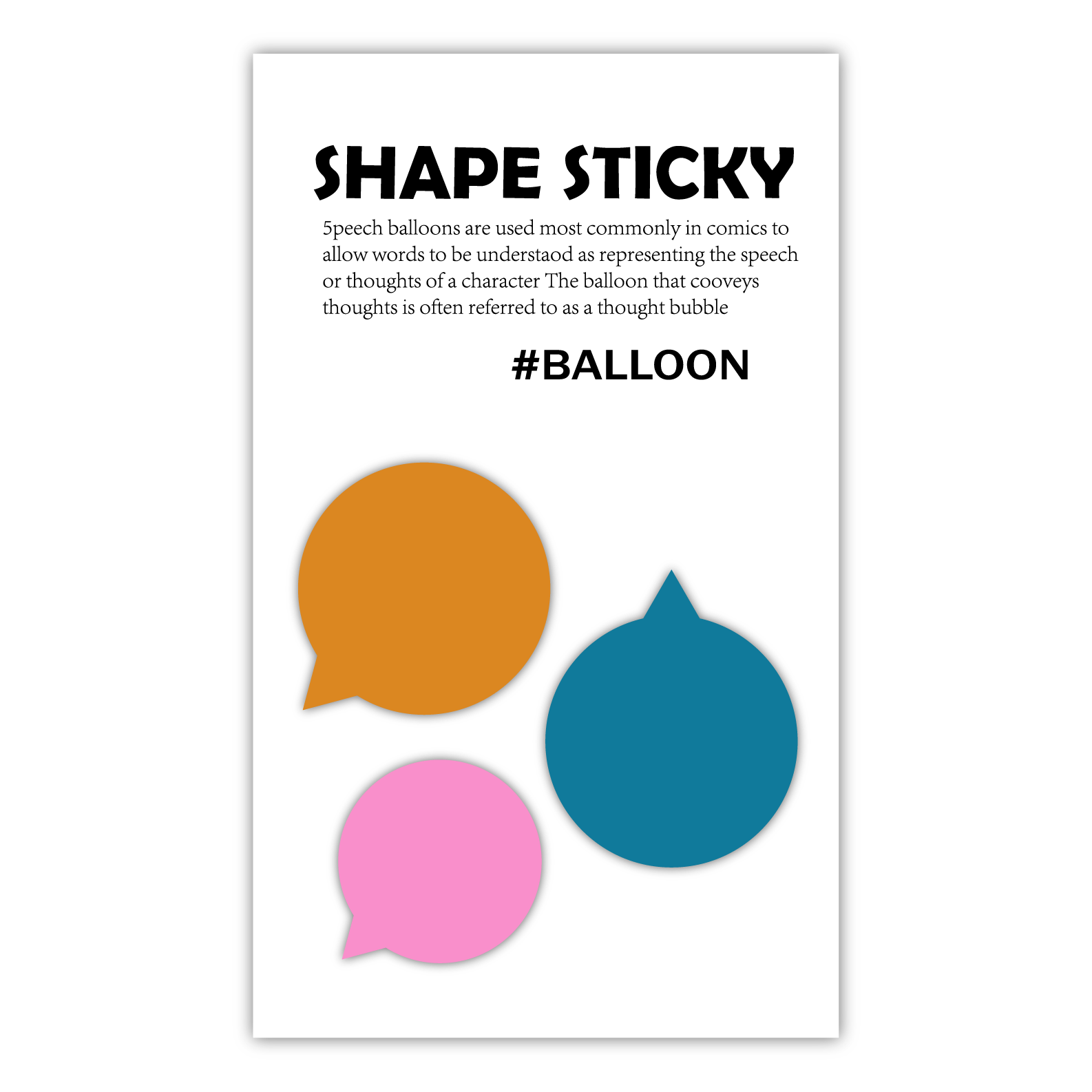 Promo Cheap custom cartoon shapes Colorful sticky notes custom,Translucent waterproof cute pad