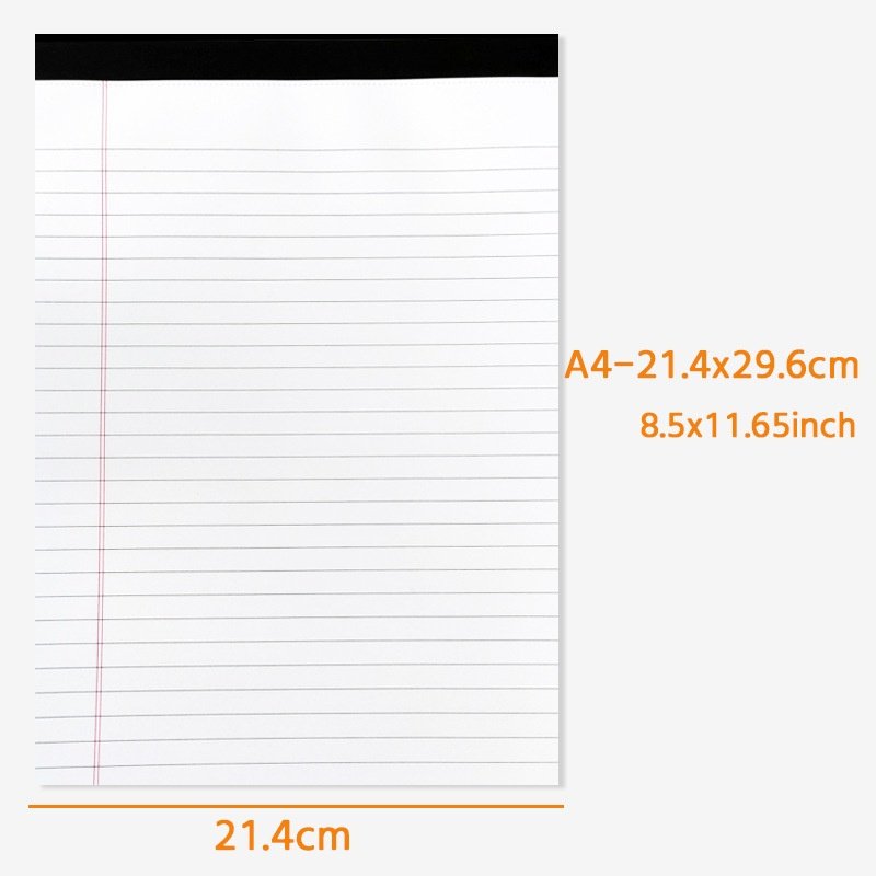 Whistling legal pads wide ruled pads 50 sheets A5,A6,8.5x11,5x8 memo pad notepad writing notepads