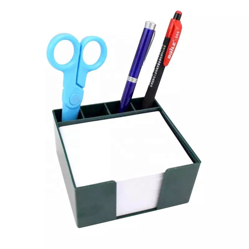 Promotional white medical Memo Pads Sticky Notes custom with plastic box