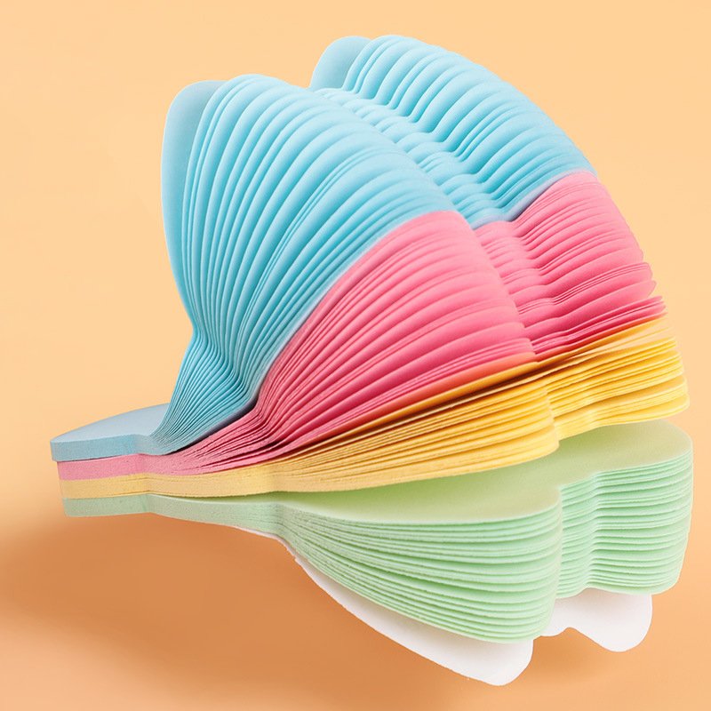 Sticky Notes Colors Self-Stick Note Pads, 6 Colors Bulk Sticky Memo Pad for School Office Meeting
