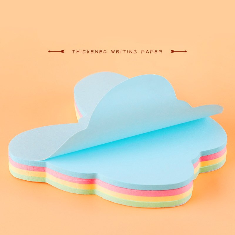 Sticky Notes Colors Self-Stick Note Pads, 6 Colors Bulk Sticky Memo Pad for School Office Meeting