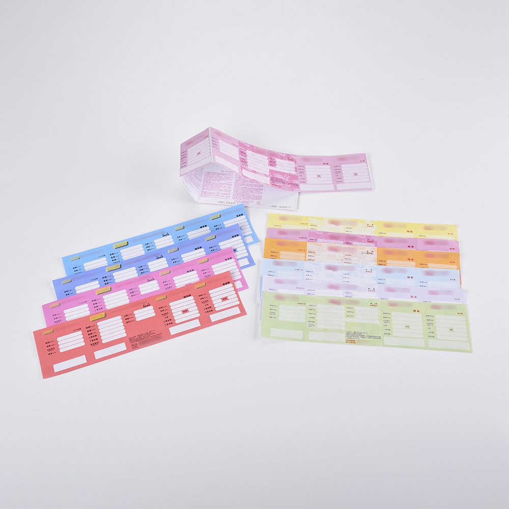 Practical Bond Paper Wholesale Qualified Z Fold Paper Ticket For Commercial Industry