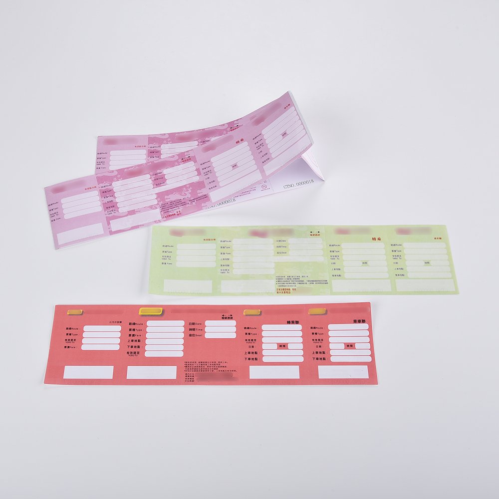 Practical Bond Paper Wholesale Qualified Z Fold Paper Ticket For Commercial Industry