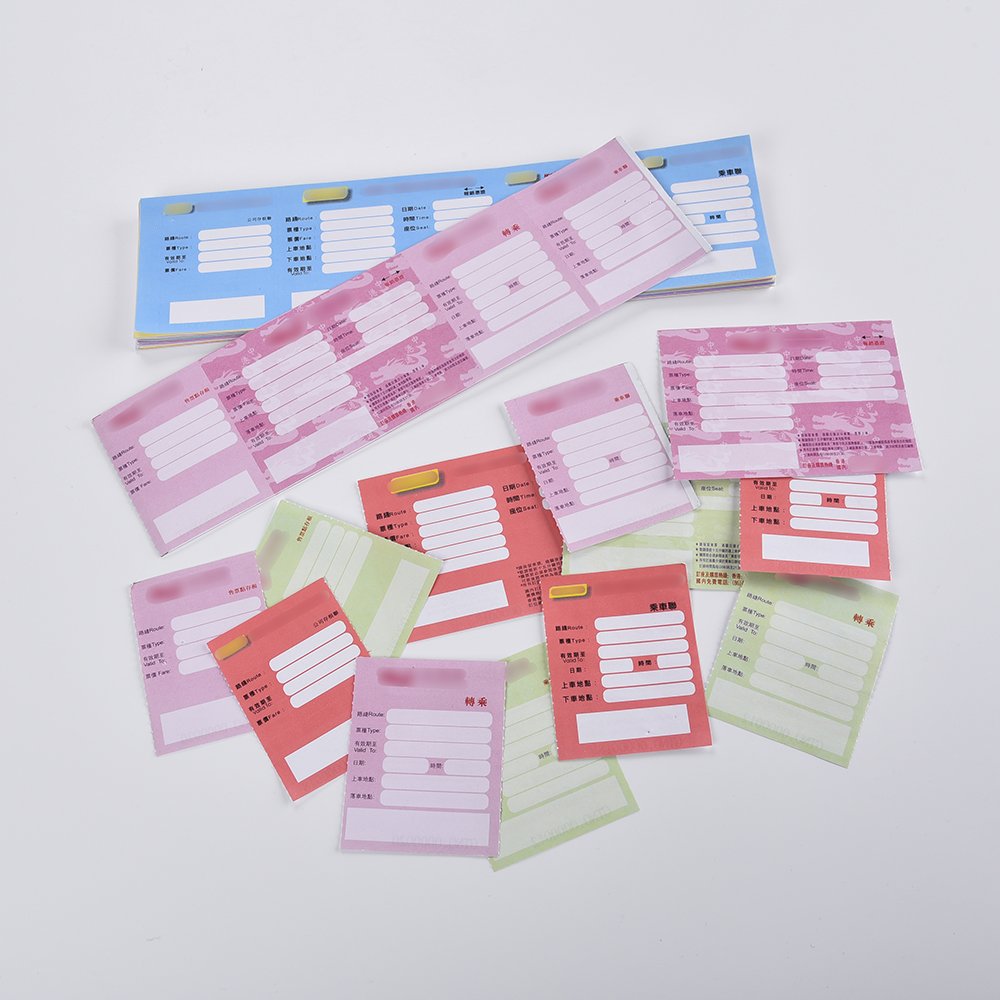 Practical Bond Paper Wholesale Qualified Z Fold Paper Ticket For Commercial Industry