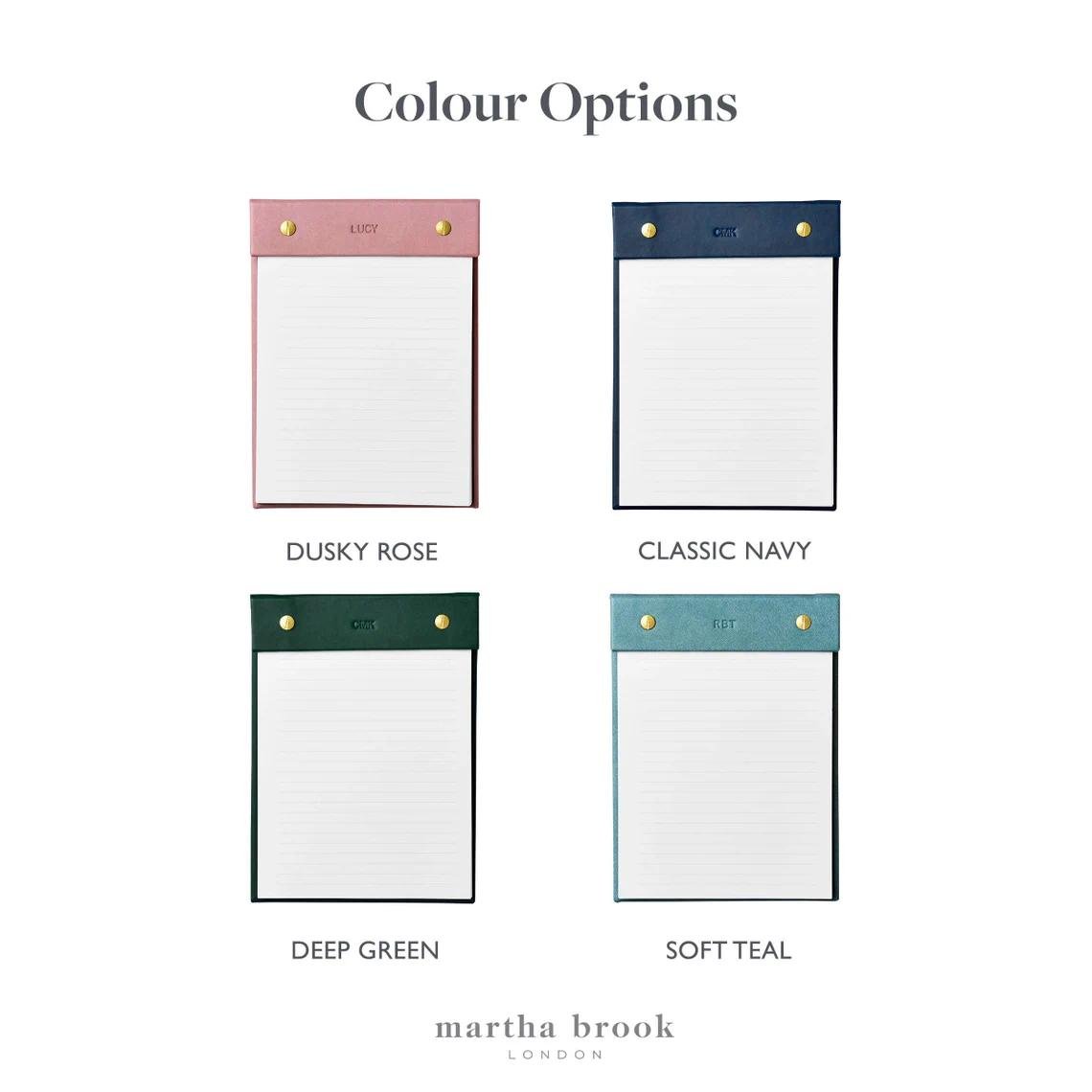 Personalized Morandi Pink PU Leather A5 Tear Off Weekly Plan Cute Notepad with Logo