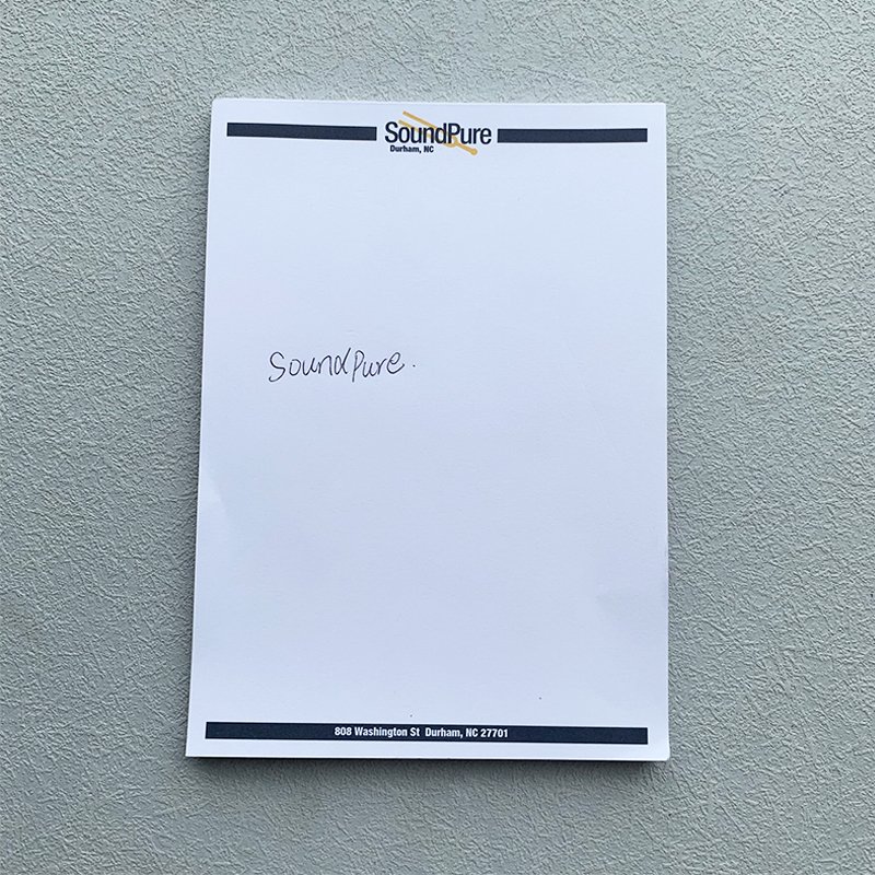 Custom Printed Personalised A4 A5 Office Business Conference Stationery Notepad Writing Paper Note Memo Pads With Logo