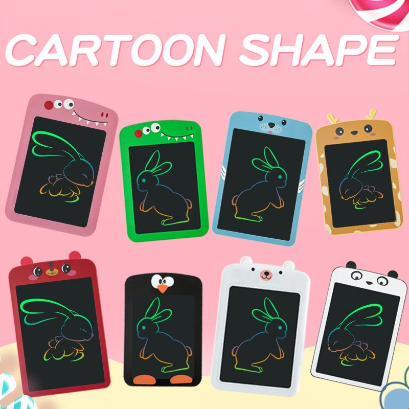 Children's LCD Writing Board Gift for Kids Stylish Memo Pads Style