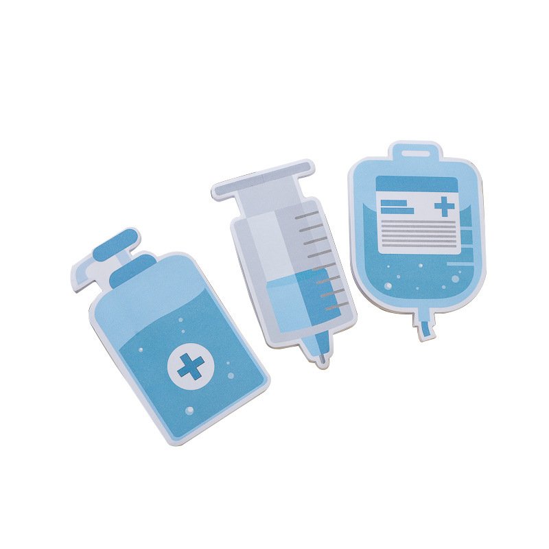 Accept a small quantity of Order for goods wholesale Free design customizable Nurse shape interest Sticky note